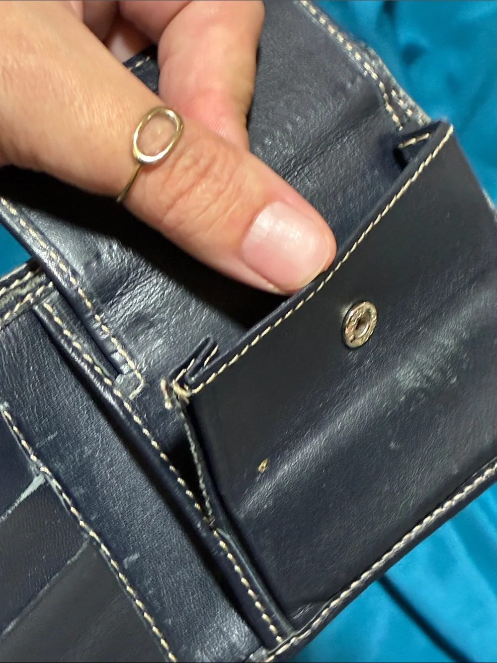 Gucci Vintage Mens Wallet Damaged
